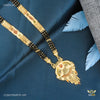 Half Moon Flower cut Golden Mangalsutra for women
