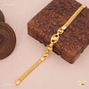 Heart shini Patta with Lotus Bracelet for Men 