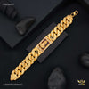 Khatu shyam AD Box with Pokel Gold Plated Braceletfor Men