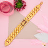 Khatu shyam AD Box with Pokel Gold Plated Braceletfor Men