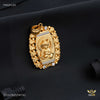 Lord Krishna ji with Rhodium Gold Plated Pendant for Men