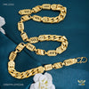 Lotus Nawabi with Squar Pokel Chain for Man