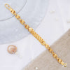 Lotus with Leaf Pokel Bracelet for Men - FMMB401