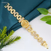 Luxury Lion Face with AD Bracelet for Men