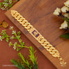 Maa Red AD Box with Pokel Gold Plated Braceletfor Men