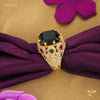 Maharaja Black AD ring design for men 