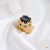 Maharaja Black AD ring design for men 