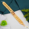 Meldi Maa AD Box with Pokel Gold Plated Braceletfor Men