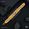 Meldi Maa AD Box with Pokel Gold Plated Braceletfor Men