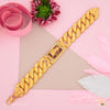 Meldi Maa AD Box with Pokel Gold Plated Braceletfor Men
