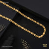 Mini Dual Drop cut Nawabi gold plated chain For Man
