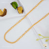 Mini Rings with Drop Nawabi gold plated chain For Man 