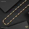 net-pipe-with-golden-cap-rudraksha-mala-for-men