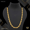 New Thin Leaf Lotus gold plated chain For Man