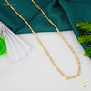 New Thin Pipe with AD gold plated chain For Man - FMGC1240
