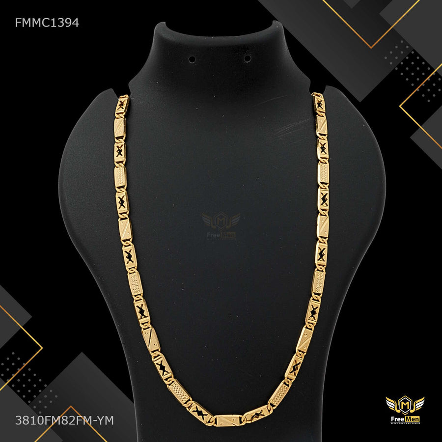 One by One Designer Candy Nawabi Chain for Man - FMMC1394