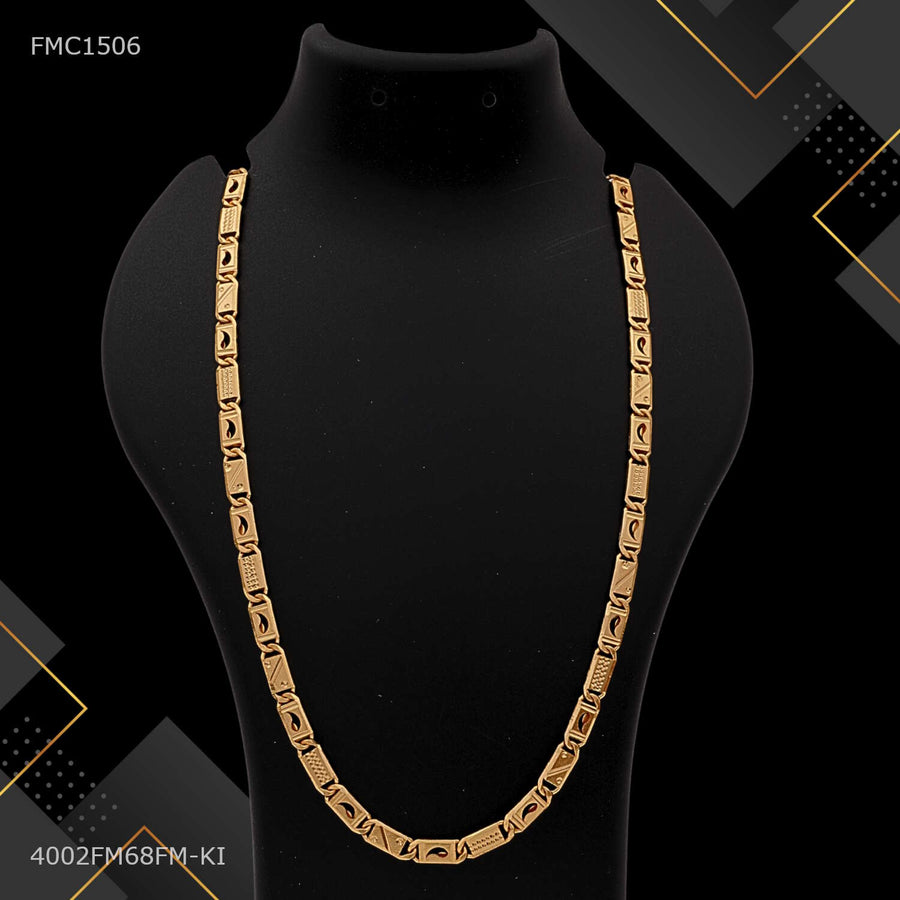 One by One Drop Shape Nawabi Chain for Man - FMC1506