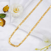 One by One Dual Line cut Nawabi Chain for Man