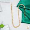 One by One Dual Line cut Nawabi Chain for Man