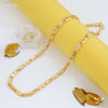 One by One Dual Mini Heart Nawabi Chain for Man