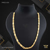 One by One Fish cut Nawabi Gold plated Chain 