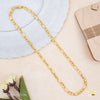 One by One Flash with Rings Nawabi Gold plated Chain