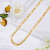 One by One Half Moon cut Nawabi Chain for Man