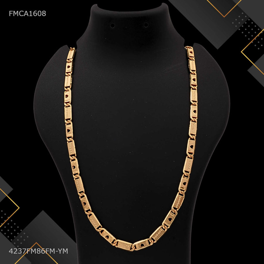 One by One Heart Nawabi Chain for Man - FMCA1608