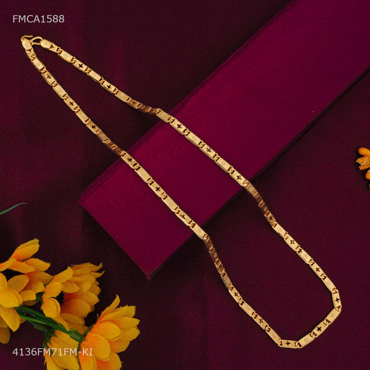 One by One Mini Plus Nawabi Chain for Man - FMCA1588 – Freemen®
