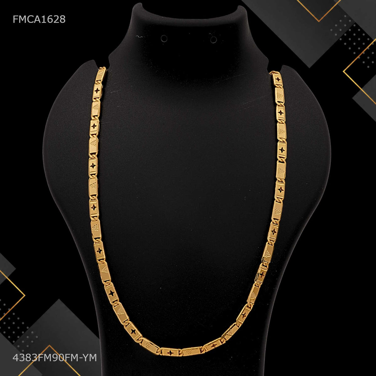 One by One Mini Star Nawabi Chain for Man - FMCA1628