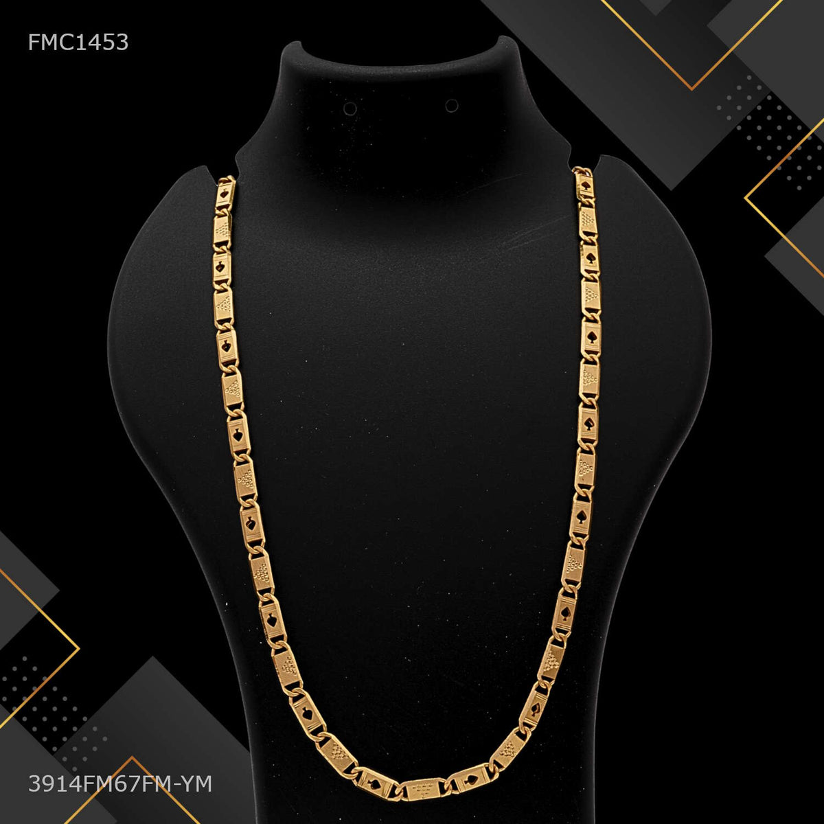 One by One New Paan Nawabi Chain for Man - FMC1453