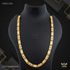 One by One Shini Dimond cut Nawabi Gold plated Chain