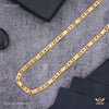 One by One Shini Dimond cut Nawabi Gold plated Chain