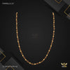 One by One with Golden Rudraksha mala 