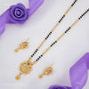 One Line Drop cut with AD Golden Mangalsutra for women