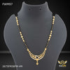 One line Drop Shape and AD mangalsutra for women