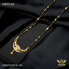  AD Leaf mangalsutra for women