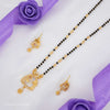 One Line Mini Butterfly Golden Mangalsutra for women