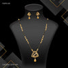 One Line Triangle S cut Golden Mangalsutra for women