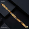 Patta Lining AD Gold Plated Braceletfor Men