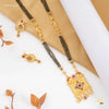 Peacock AD mangalsutra and Earing for women