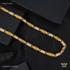Pipe AD with L cut Pipe gold plated chain For Man