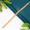Ring to Ring Designer Gold Plated Braceletfor Men