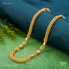 Ring to Ring Indo with AD Ball gold plated Chain