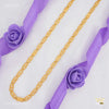Round Dual Drop cut Nawabi gold plated chain For Man 