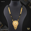 Round Star Cut Golden Mangalsutra for women