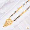 Round Star Cut Golden Mangalsutra for women