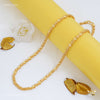 Round X cut with Heart Lock Chain for Man