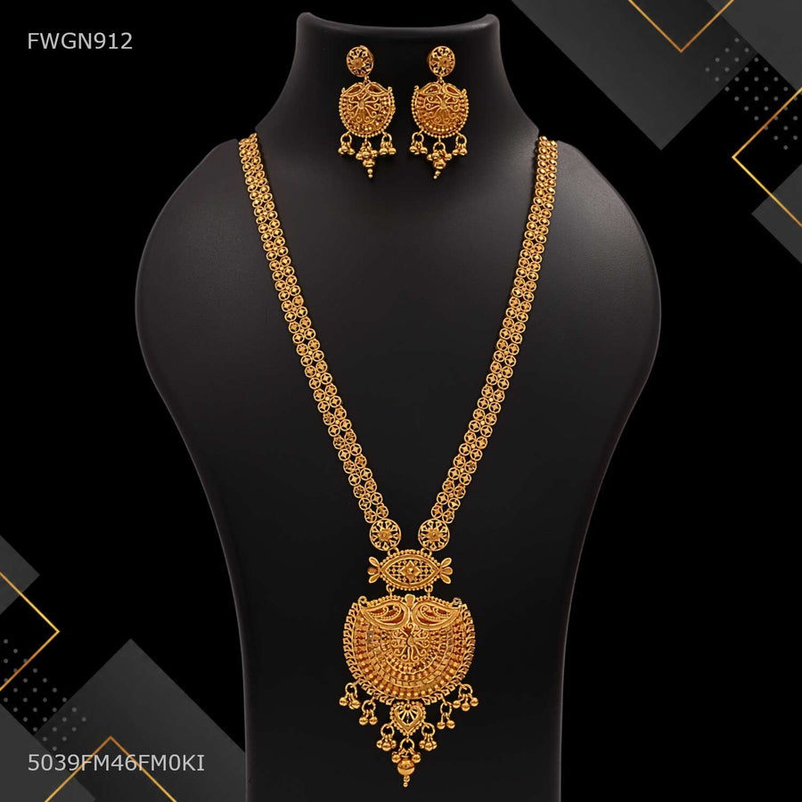 Royal Regal Filigree Haram Set for women -FWGN912