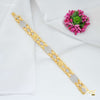 Shini AD Box with Lion Gold Plated Braceletfor Men
